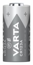 Varta Batterien CR123A Lithium Rundzelle, 1 Stück, 3V, Spezialbatterien für elektronische Kleingeräte, mit langanhaltender, höchster Leistung (1x CR123A - CR 123 A, 1 mAh, 3 V - Warranty: 12M)