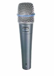 Shure Beta 57A Blau Bühnen-/Auftrittsmikrofon (Beta 57A Blue - Stage/Performance Microphone - Warranty: 12M)