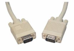 Cables Direct CDEX-223 VGA cable 2 m VGA [D-Sub] Beige (CDL 2m SVGA Male to Male- Beige)