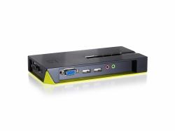 LevelOne 4-Port USB KVM Switch mit Audio 