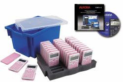 Aurora CK61 calculator Pocket Scientific Pink (Aurora CK61 Class Pack)