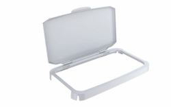 Durable 1800500050 Mülleimer-Zubehör Deckel Grau (Durable DURABIN 60L Hinged Lid Grey)