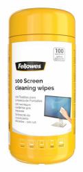 Fellowes 9970330 equipment cleansing kit LCD/LED/Plasma, LCD/TFT/Plasma Equipment cleansing wipes (100 Screen Wipes - UK EX)