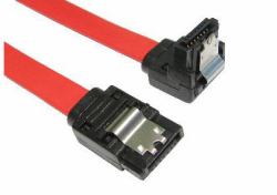 Cables Direct NLRB-304LOCK SATA cable 0.45 m SATA 7-pin Red (CDL 45CM SATA RED CABLE W/LOCKS)