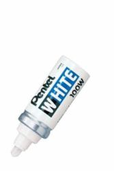 Pentel White Marker (Pentel X100W 12 Pack White Permanent Marker Bullet Tip 3.3mm Line)