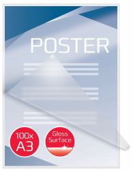 GBC Lamination Pouch A3 75 Micron (GBC 3200745 Document Pouch Gloss A3 75 micron)