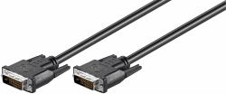 Microconnect MONCC1 DVI cable 1 m DVI-D Black (DVI-D 24+1-pin 1m M-M Black - Full HD 1080p, Dual Link, - HDTV Resolution max.: 2560 x 1600 Pixel, 60Hz - Warranty: 300M)