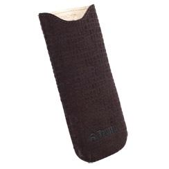 Krusell Visby 3XL Handy-Schutzhülle Beuteltasche Braun (Visby Mobile Pouch 3XL - Brown - Warranty: 2Y)