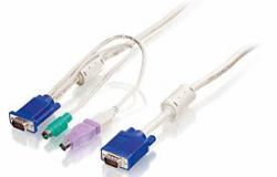 LevelOne 5m PS/2 und USB KVM Kabel 