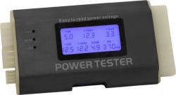 DeLOCK 18159 Batterietester Schwarz/Weiß (ATX Tester 24PiDisplay DELOCK - 18159 - Warranty: 12M)