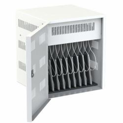 Loxit 7707 portable device management cart/cabinet Portable device management cabinet White (7707 - iBank 8 Charge)