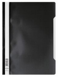 Durable 2573-01 Präsentations-Mappe Polypropylen [PP] Schwarz, Transparent (Durable Clear View A4 Folder Black [50])