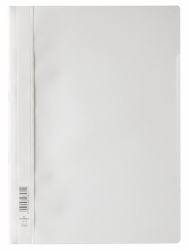 Durable 2573-02 Präsentations-Mappe Polypropylen [PP] Transparent, Weiß (Durable Clear View A4 Folder White [50])