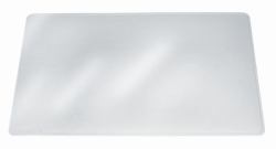 Durable Duraglas Schreibtischunterlage Transparent (Duraglas Desk Pad Transparent - Warranty: 12M)