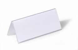 Durable Dachaufsteller 61/122 x 150 mm (Durable Place Name Holder 61x150mm [25])