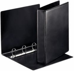 Esselte 49763 Ringmappe A4 Schwarz (Esselte Panorama ringbind m/2 lom. A4)
