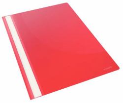 Esselte Report File Red Präsentations-Mappe Polypropylen [PP] Rot (Offertmapp u ficka A4 PP 8cm R)