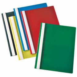 Esselte Report File Green Präsentations-Mappe Polypropylen [PP] Grün (Offertmapp u ficka A4 PP 8cm G)