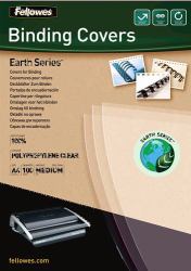 Fellowes 5361401 binding cover A4 Polypropylene [PP] Transparent 100 pc[s] (Fellowes PP Clear Binding Cover - A4 200 Mic x100)