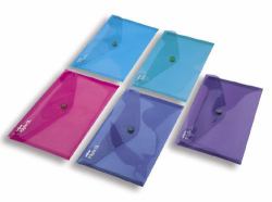 Snopake Polyfile Electra - Assorted Colour Packs - A4 Plus [foolscap] Electra Asst Polypropylen [PP] (Snopake Polyfile Foolscap Electra Assorted - 5 Files)