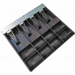apg Solutions VPK-15B-5-BX Bargeldaufbewahrungsbox Schwarz (VASARIO EURO/GBP TILL INSERT - 8 COINS X 4 BILLS MODEL 1616)