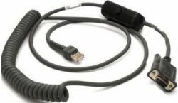 Motorola CBA-R31-C09ZAR Serien-Kabel Schwarz 2,8 m (CABLE - RS232: 9 FT. [2.8M] - COILED NCR 7448)