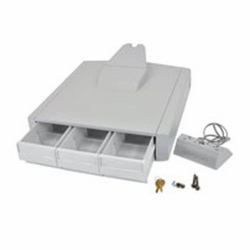 Ergotron 97-867 multimedia cart accessory Grey, White Drawer (STYLEVIEW PRIMARY DRAWERSV4 - 4 LCD TRIPLE)