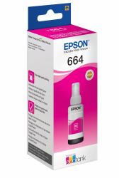 Epson 664 Ecotank Magenta ink bottle [70ml] (T6643 MAGENTA INK BOTTLE 70ML - .)