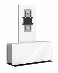 Vogel's PVF 4112 Eigenständiges Videokonferenzmöbel weiß (Vogel's Professional PVF 4112 - Stand - for flat panel / video conferencing system - lockable - white - screen size: up to 90" - floor-s...