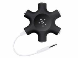 Belkin F8Z274BT Audio-Splitter Grün, Weiß (ROCKSTAR 5X JACK DISTRIBUTOR - .)