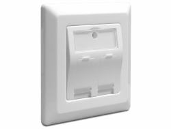 DeLOCK 86202 Steckdose (Delock Keystone Wall Outlet - stik til)