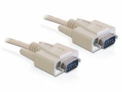 DeLOCK Sub-D 9 3m Serien-Kabel Beige Sub-D9 (DeLOCK serielt kabel - 3 m)