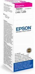 Epson T6643 Magenta ink bottle 70ml (Epson T6643 - magenta - original - blÃ¦)