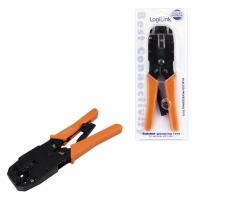 LogiLink Crimping tool universal Orange (Crimping Tool Multi Modular - 8/6/4P Professional Crimping - tool universal - Warranty: 48M)