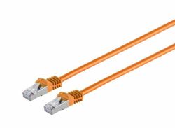 Microconnect SFTP703O Netzwerkkabel Orange 3 m Cat7 S/FTP [S-STP] Rund 