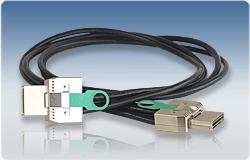 Allied Telesis Rear Chassis Stacking Cable InfiniBand/Glasfaserkabel 1 m (STACKING CABLE F. 2 X SBX908 - 990-002116-00)
