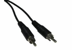 Cables Direct RCA 5m Audio-Kabel Schwarz (CDL 5m One RCA Cable)