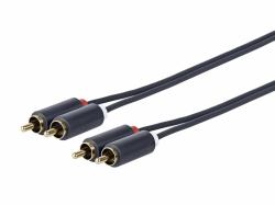 Vivolink PRORCARCA30 audio cable 30 m 2 x RCA Black (2 X RCA - 2 X RCA M-M - . - Warranty: 1188M)