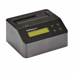 StarTech.com Single Bay Hard Drive Eraser, Standalone HDD/SSD Sanitizer, USB 3.0 to SATA II [3 Gbps], 9 Erase Modes, LCD Display, Secure Erase Hard Disk Sanitizer Dock, DB-9 Printer Port, TAA Compl...