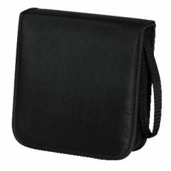 Hama CD Wallet Nylon 20, black 20 discs (Hama CD Wallet Nylon 20 - omslag til C)