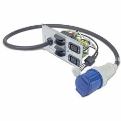 APC Symmetra LX rackmount backplate [2*C19 1*IEC 309] (SYMMETRA RM 230V BACKPLATE KIT W)