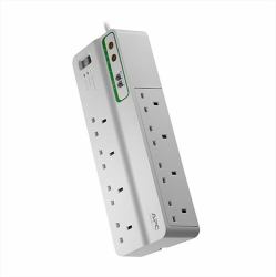 APC SurgeArrest White 8 AC outlet[s] 230 V 3 m (PERFORMANCE SURGEARREST - 8 OUTLETS PHONE COAX PROTEC 230V)