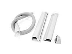 Ergotron 97-563-062 Gerade Kabelrinne Weiß (CABLE MANAGEMENT KIT - BRIGHT WHITE)