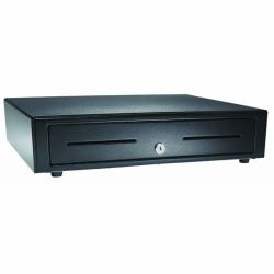 apg Solutions VBS554A-BL1616-B5 cash drawer (VASARIO 1616 BLACK STAINLESS ST - USB INTERFC 4 BILLS 8 COINS INS)