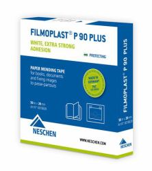 Neschen FILMOPLAST P 90 PLUS Weiß 50000 x 20 mm (FILMOPLAST P 90 PLUS-0 8IN 50M-50GSM)
