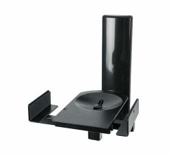 B-Tech BT77 Wand Schwarz (BT77B - Side Clamping Loudspeaker Wall Mount with Tilt & Swivel)