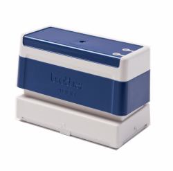 Brother PR4090E6P Firmenstempel (Brother - Stamp - black - 40 x 90 mm - blue [pack of 6] - for StampCreator PRO SC-2000USB)
