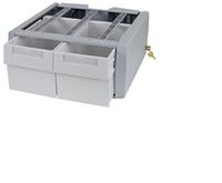 Ergotron 97-993 multimedia cart accessory Grey, White Drawer (STYLEVIEW SUPPLEMENTAL TALL - DOUBLE STORAGE DRAWER)