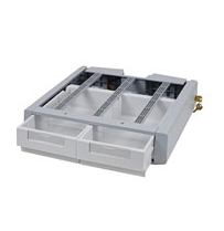 Ergotron 97-991 Multimedia Rollwagen-Zubehör Grau, Weiß Schublade (StyleView Supplement Double StorAge Drawer)