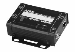 ATEN VE801T Audio-/Video-Leistungsverstärker AV-Sender Schwarz (ATEN VanCryst VE801 HDMI HDBaseT-Lite Extender, Transmitter - Video/audio extender - transmitter - HDBaseT - up to 70 m)